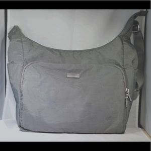 Baggallini gray travel bag